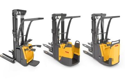 Apilador TCM de 1.600kg con plataforma desde 382€/mes a 60 meses